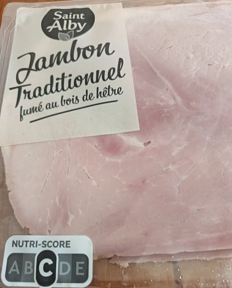 Jambon traditionnel fumé au bois de hêtre