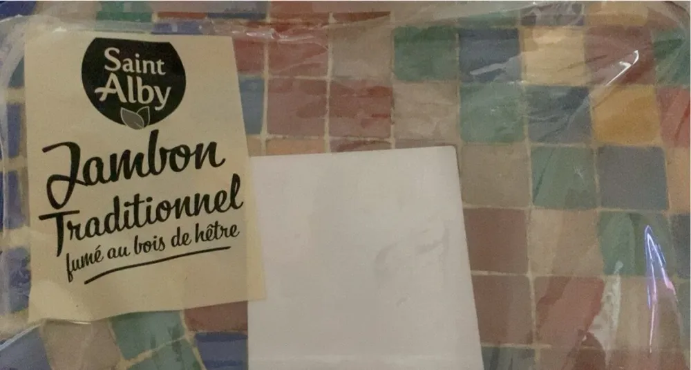 Jambon traditionnel fumé bois de hêtre