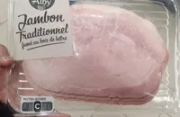 Jambon traditionnel fumé avec couenne, cuit qualité supérieur