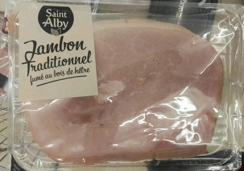 Jambon traditionnel fumé au bois de hêtre