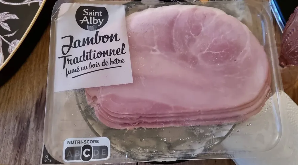Jambon traditionnel fumé bois de hetre
