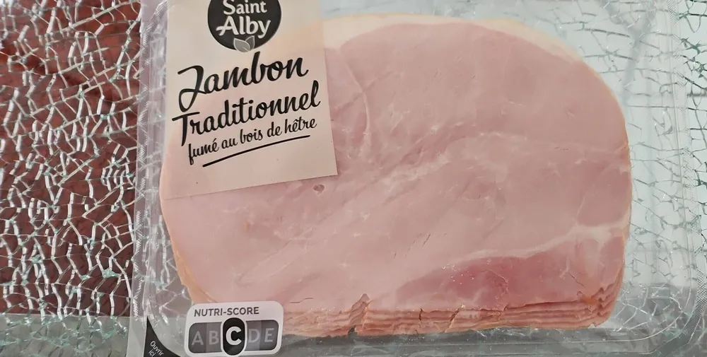 Jambon traditionnel fumé au bois de hêtres