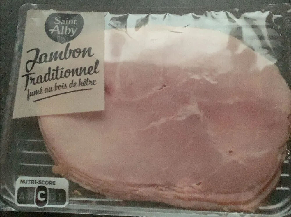 Jambon traditionnel fumé au bois de hêtre