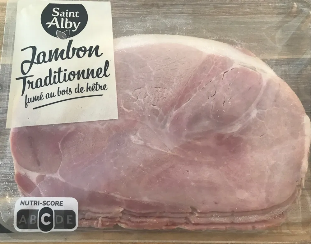 Jambon traditionel fume au bois de hetre