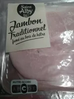 Jambon traditionnel fumé au bois de Hêtre