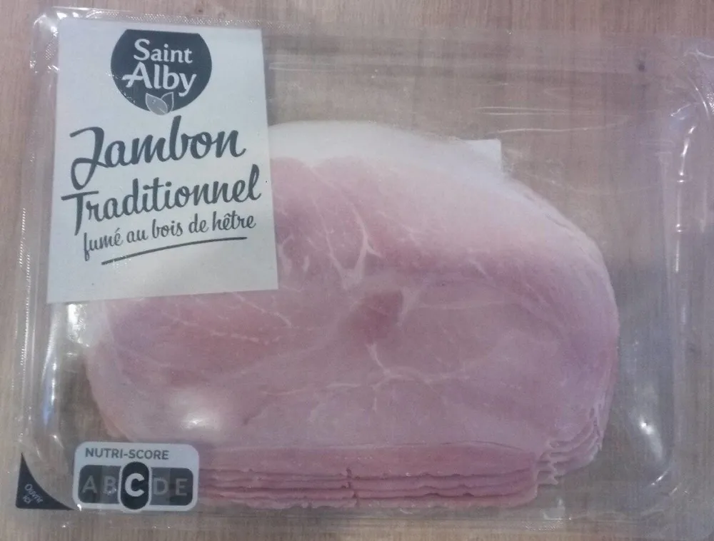 Saint album jambon tradi fumé au bois de hêtre