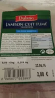 Jambon Cuit Fumé Tradition