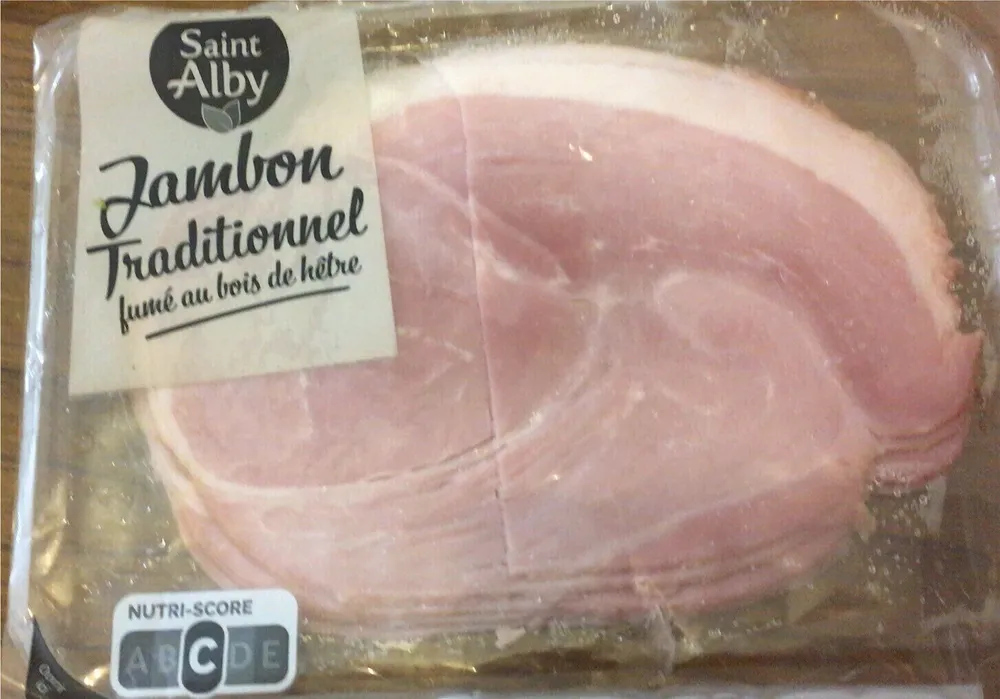 Jambon cuit fumé