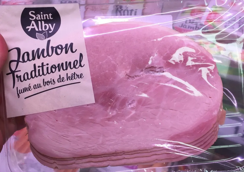 Jambon traditionnel fumé au bois de hetre