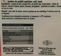 Jambon Cuit Fumé