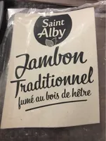 Jambon cuit qualité supérieure fumé