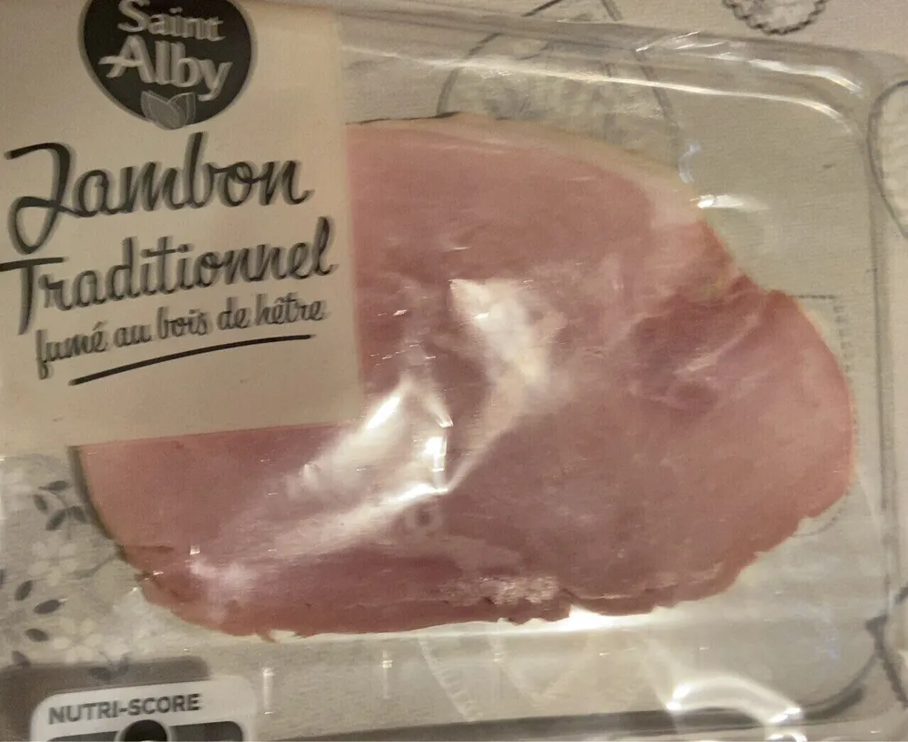 Jambon traditionnel fumé au bois de hêtre