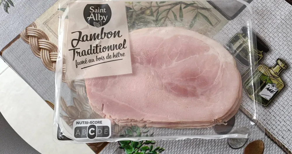 Jambon traditionnel fumé au bois des hêtre