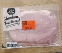 Jambon traditionnel fumé au bois de hêtre
