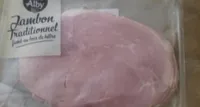 Jambon tradionnel cuit supérieur cuit fume