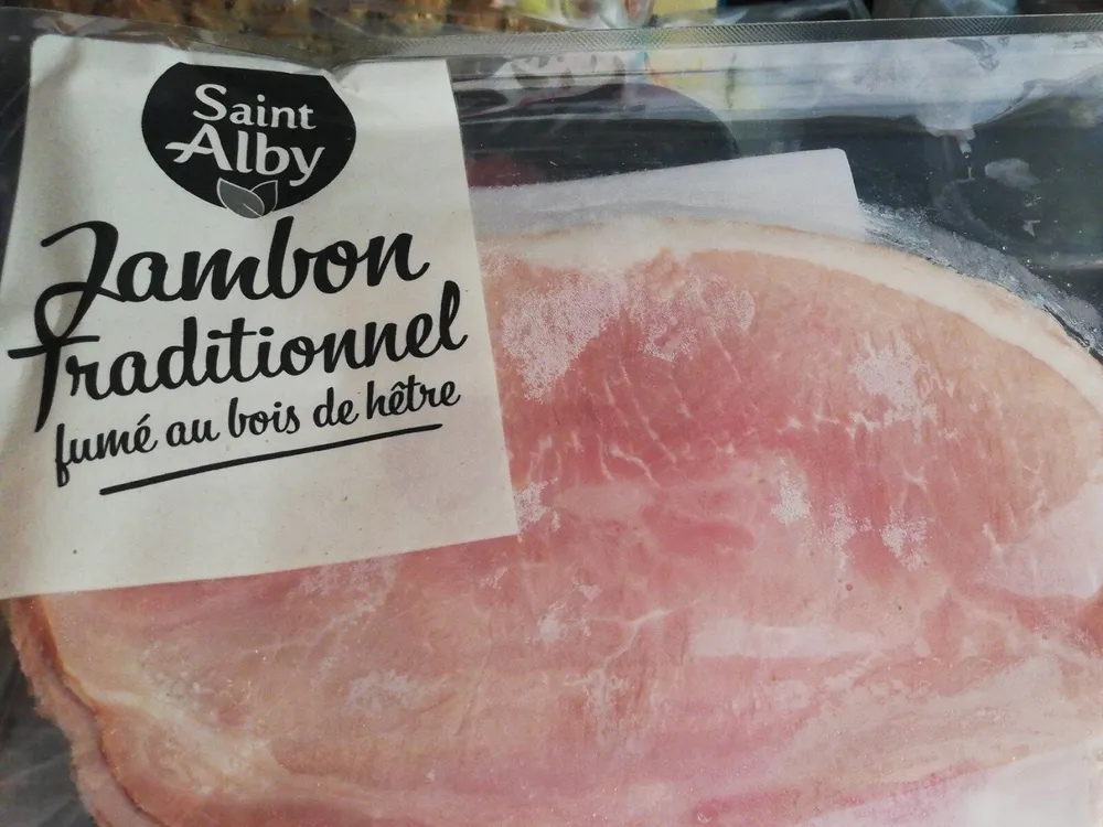 Jambon traditionnel fumé au bois de hêtre
