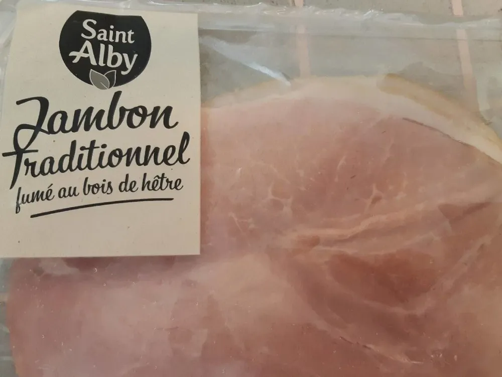 Jambon de qualité supérieur, cuit, fumé