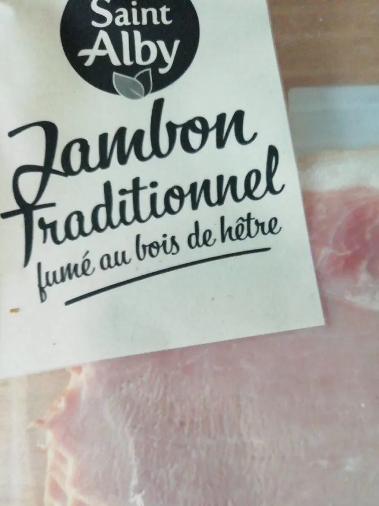 Jambon traditionnel fumé au bois de hêtre