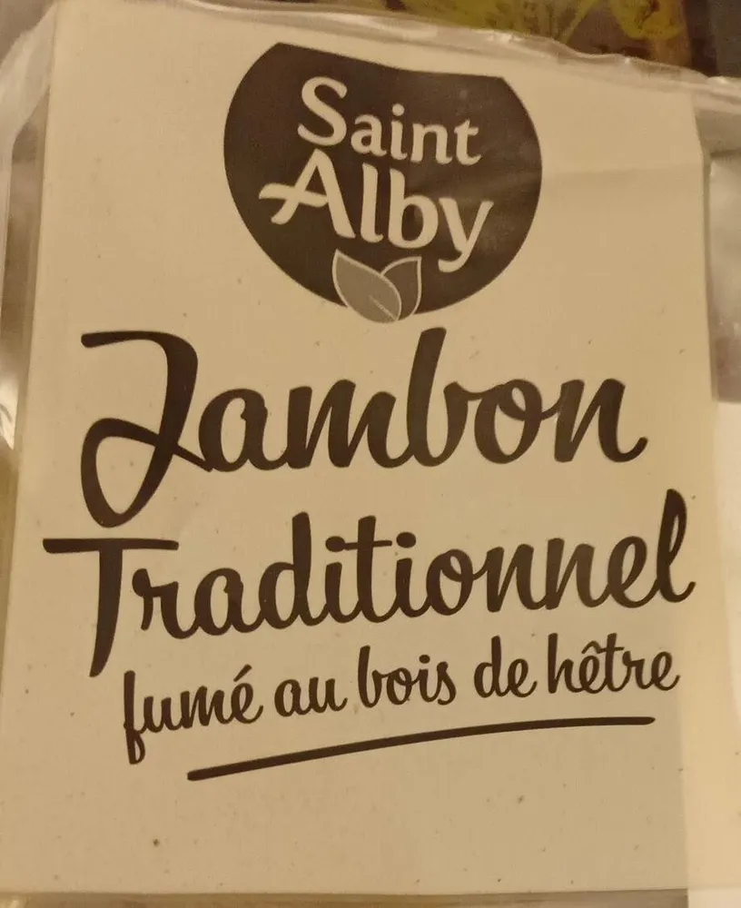 Jambon traditionnel fumé au bois de hêtre