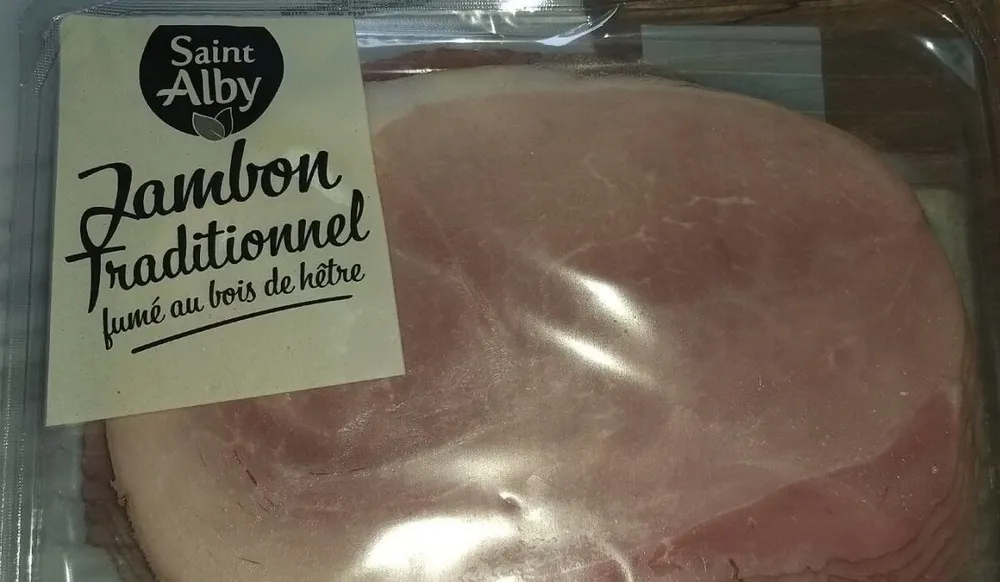 Jambon traditionnel cuit fumé