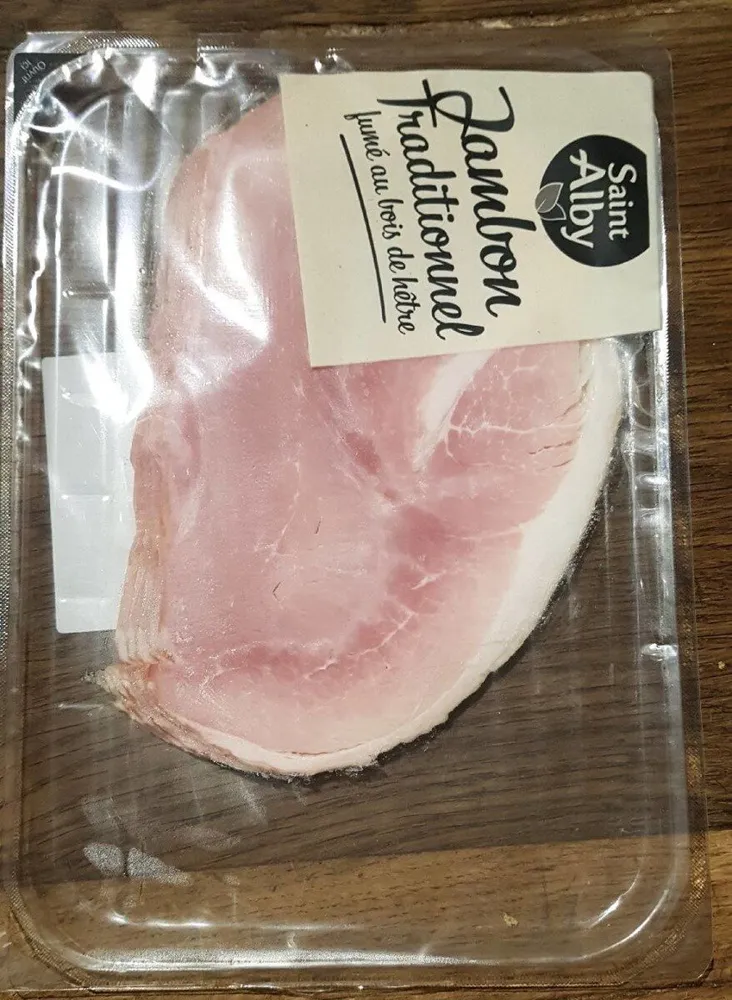 Jambon traditionnel fumé au bois de hêtre