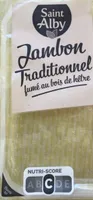 Jambon traditionnel fume au bois de hêtre