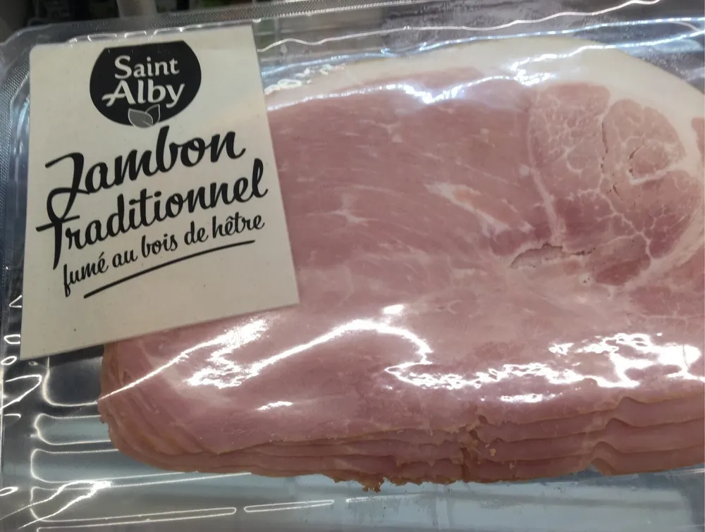 Jambon traditionnel fumé au bois