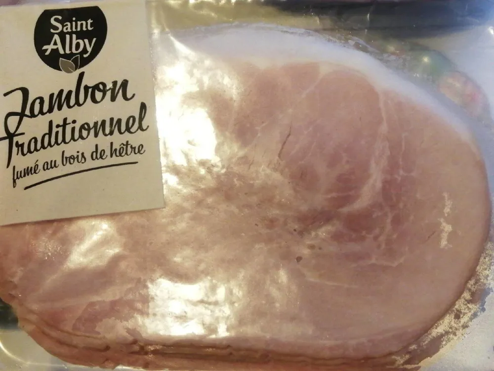 Jambon traditionnel fumé au bois de hêtre