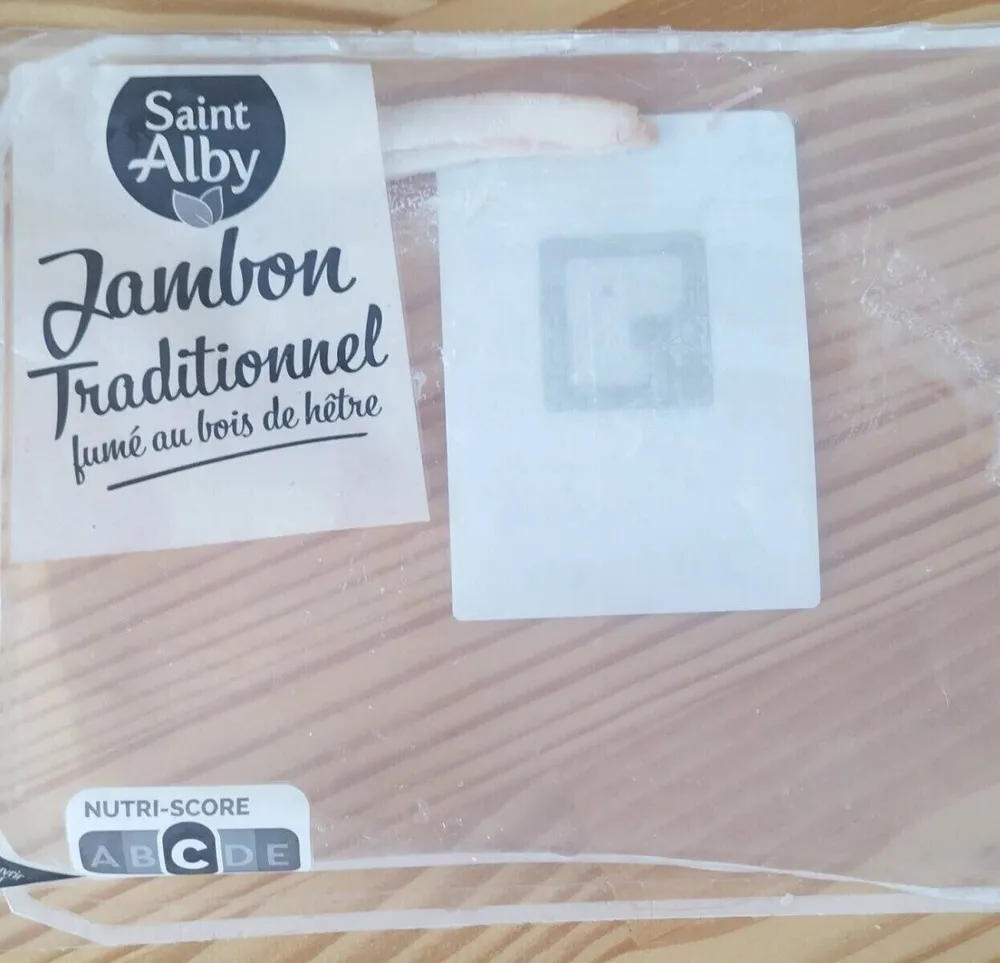 Jambon traditionnel fumé au bois de hêtre
