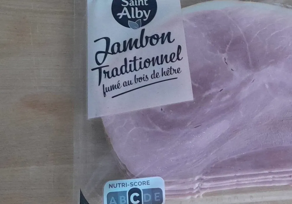 Jambon traditionnel fumé au bois de hêtre