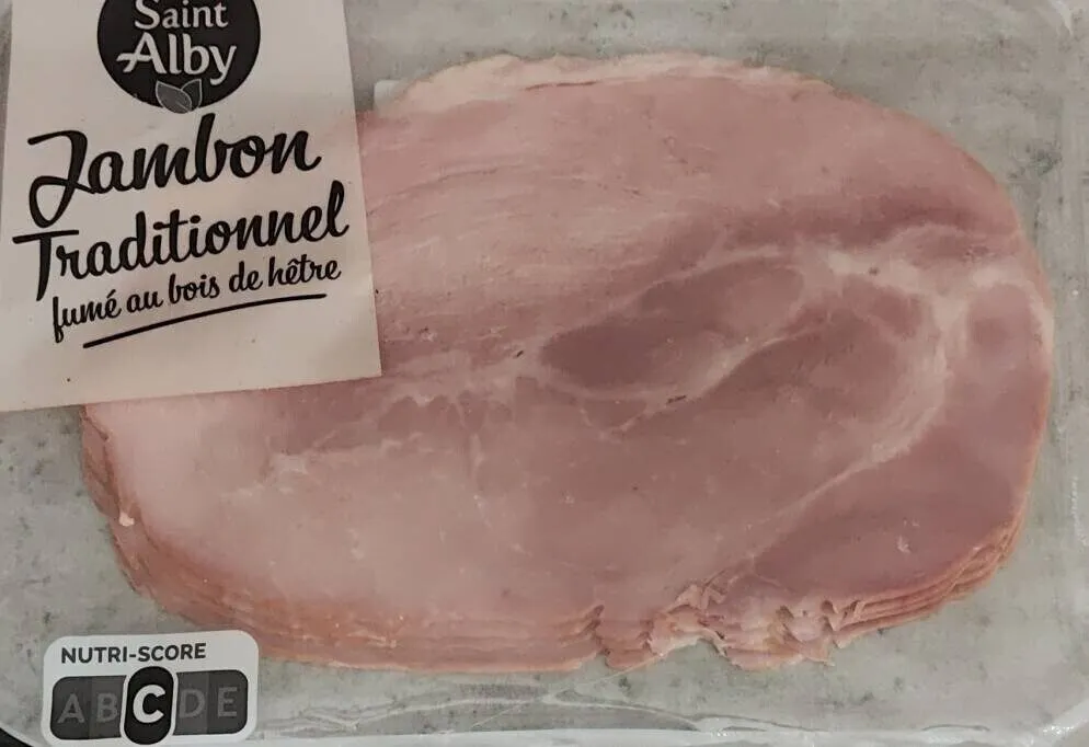 Jambon traditionnel fumé au bois de hêtre