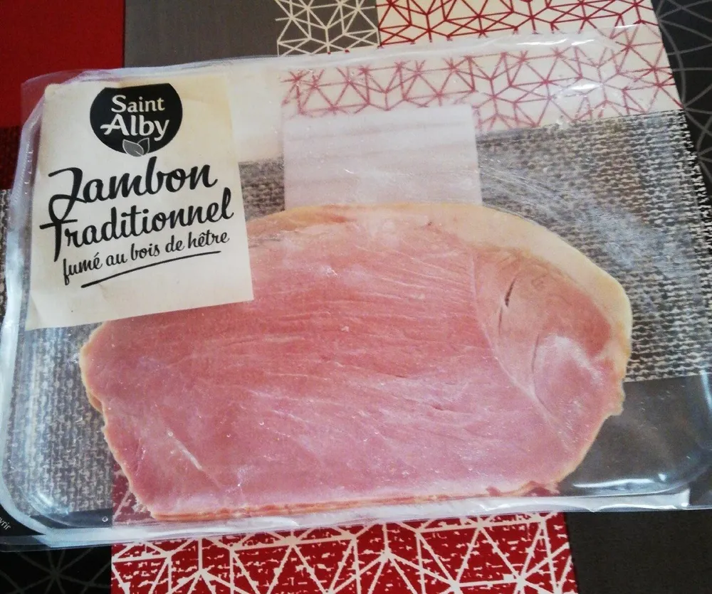 Jambon traditionnel fumé au bois de hêtre