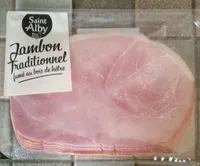 Jambon traditionnel fumé au bois d'hêtre