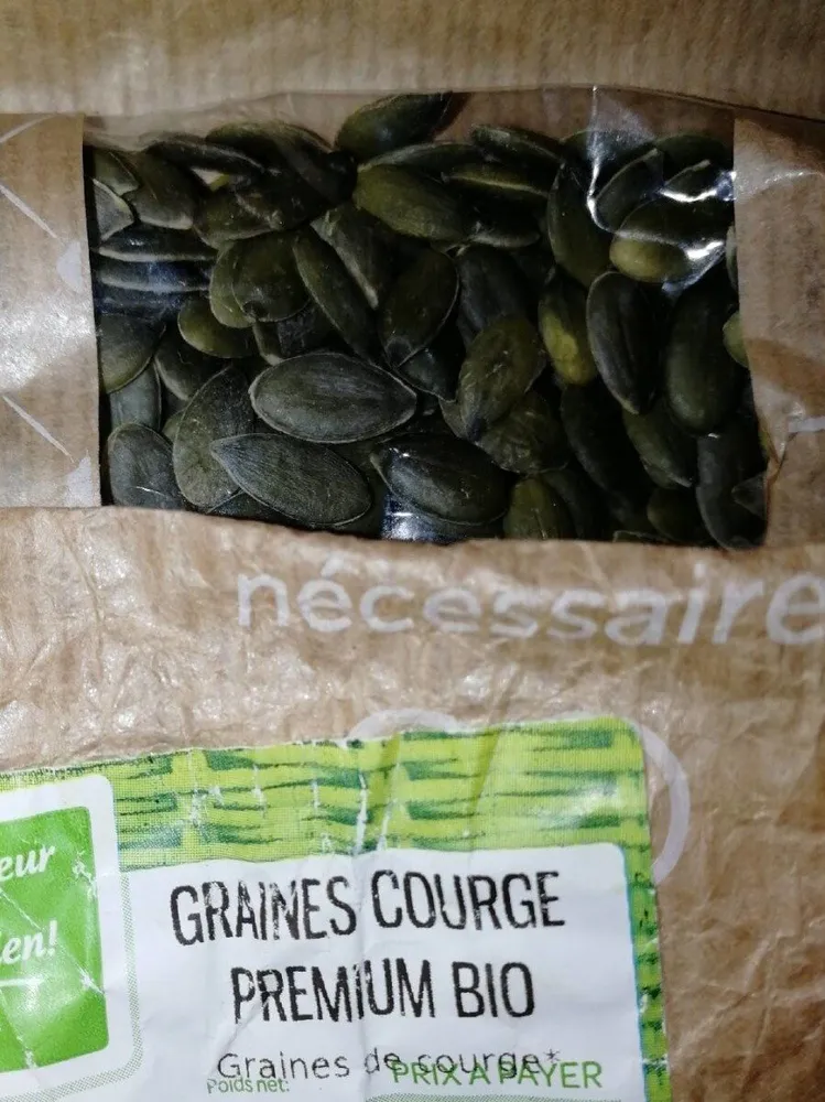 Graines de courges premium bio