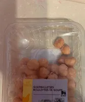 Boulettes soupe poulet
