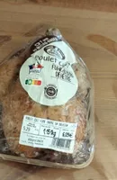 Poulet cuit fumé au bois de hêtre
