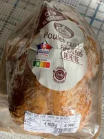 Poulet cuit fumé au bois de hêtre