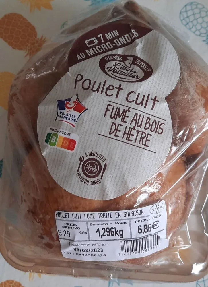 Poulet cuit
