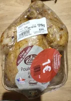 Poulet cuit fumé au bois de hêtre et de chêne
