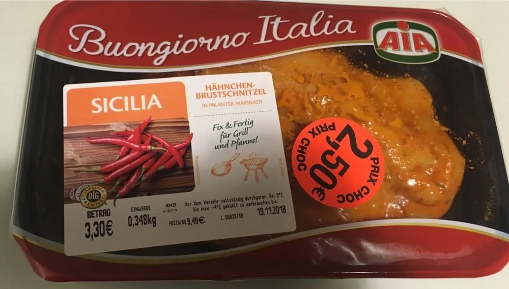 Escalope de poulet
