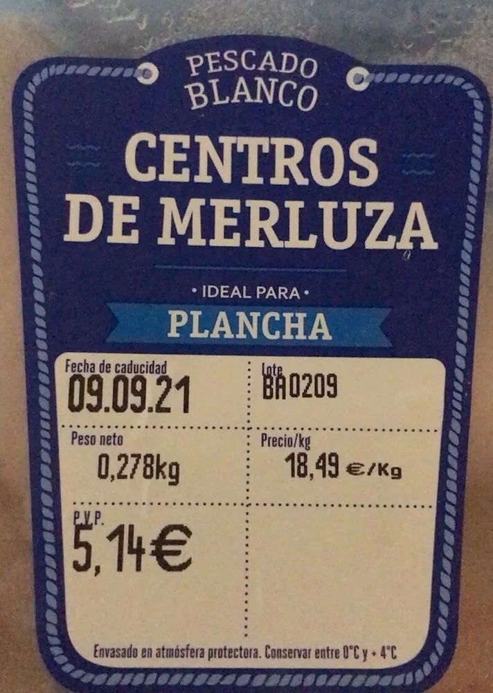 Centros de merluza