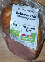 Leberwurst fein, geräuchert (Bio)