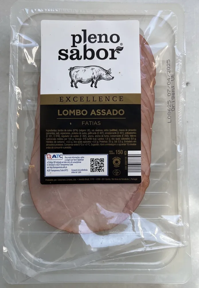 Lombo Assado Fatias