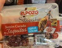 Jamón curado en taquitos