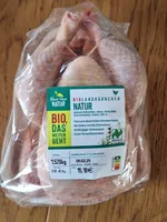 Bio Landhähnchen, Natur, ohne Hals und Innereien, frisch, HKL A