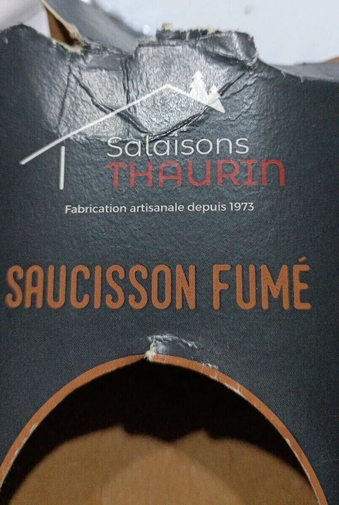 Saucisson fumé Salaisons Thaurin