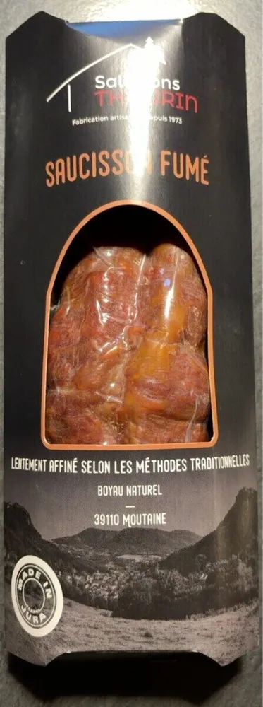 Saucisson fumé