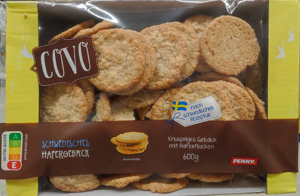 Schwedisches Hafergebäck