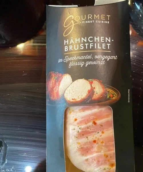 Hähnchenbrustfilet im Speckmantel