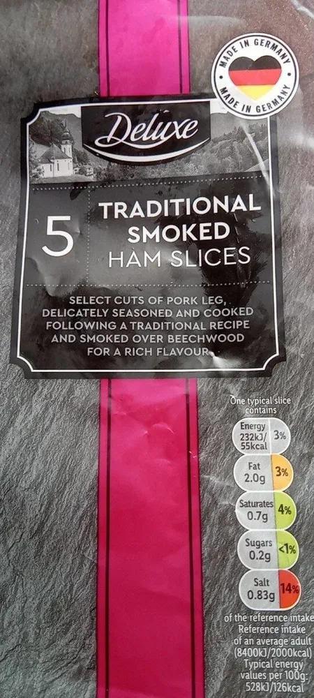 Traditional Smoked Ham Slices